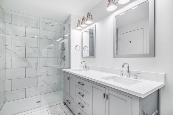 Bathroom Vanity Installation in Spring