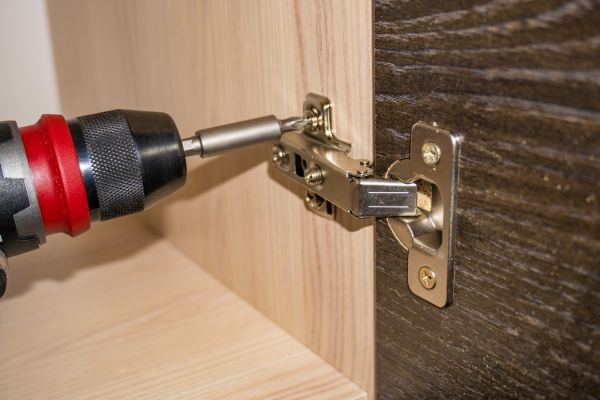 Cabinet Hinge Replacement in Spring