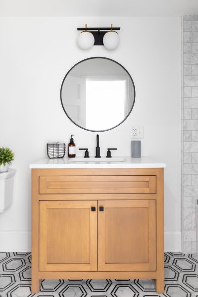 Custom Vanity Installation in Spring