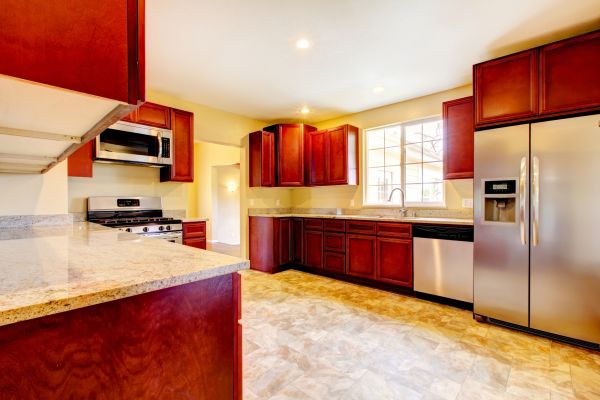 Cherry Kitchen Cabinet Service in Spring