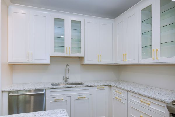 Wood Cabinet Installation in Spring