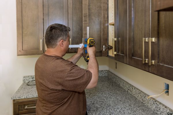 Furniture Handle Installation in Spring