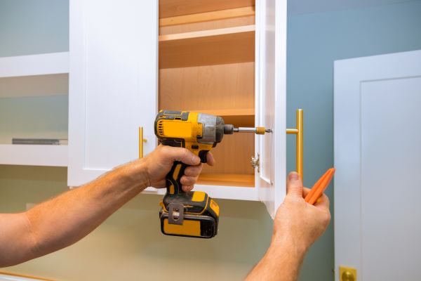 Kitchen Cabinet Door Repair in Spring